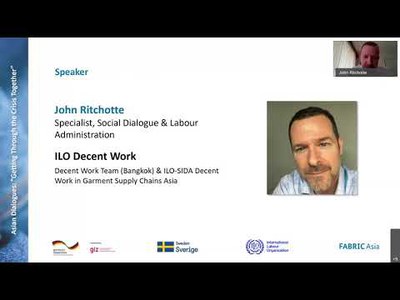Online Seminar 8 How can Social Dialogue help us get through the crisis together
